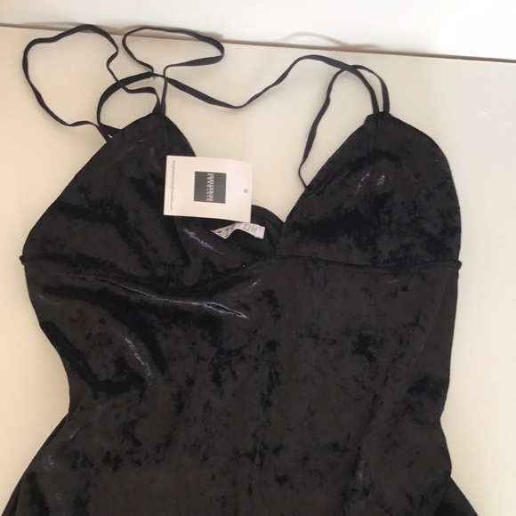 tik tok Other Tik Tok Black Velvet Bodysuit Honolulu